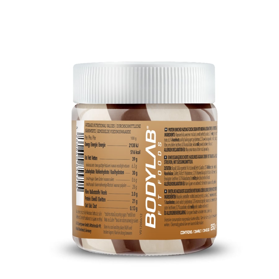Protein Cream Cocoa Hazelnut & White Swirls